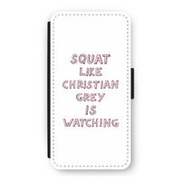 Christian Grey: iPhone 12 Flip Hoesje