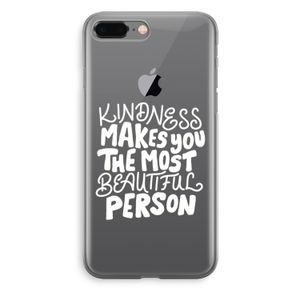 The prettiest: iPhone 8 Plus Transparant Hoesje