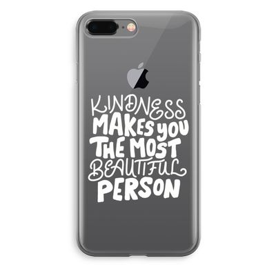 The prettiest: iPhone 8 Plus Transparant Hoesje
