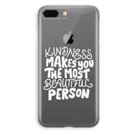 The prettiest: iPhone 8 Plus Transparant Hoesje
