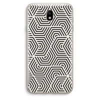 Magic pattern: Samsung Galaxy J7 (2017) Transparant Hoesje