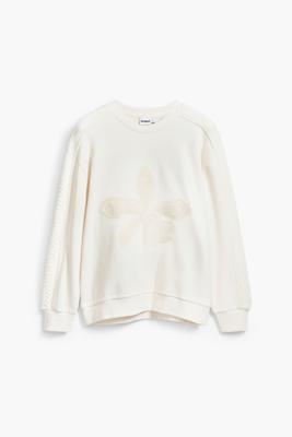 Bloem sweatshirt - WHITE - XXL