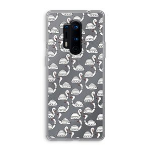 Zwanen: OnePlus 8 Pro Transparant Hoesje
