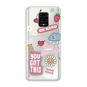 Positivity: Xiaomi Redmi Note 10 Lite Transparant Hoesje