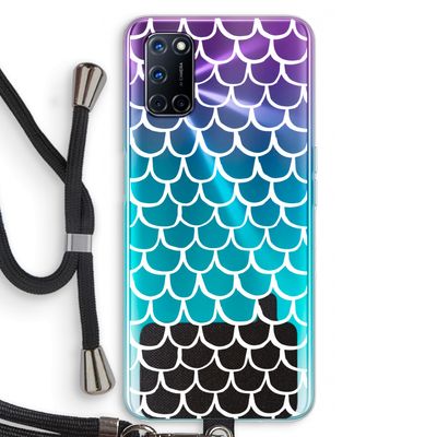 Dakpannetjes: Oppo A72 Transparant Hoesje met koord