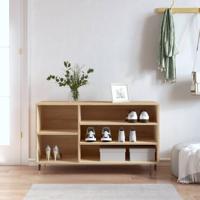 VidaXL Schoenenkast 102x36x60 cm bewerkt hout sonoma eikenkleurig