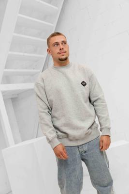 XPLCT Plate Sweater Heren Grijs - Maat L - Kleur: Grijs | Soccerfanshop