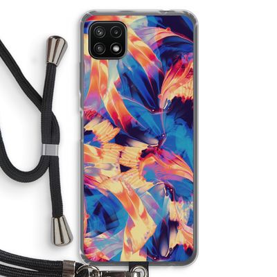 Tuesday Night: Samsung Galaxy A22 5G Transparant Hoesje met koord