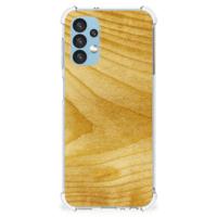 Samsung Galaxy A13 (4G) Stevig Telefoonhoesje Licht Hout