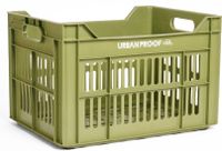 UrbanProof Urban proof fietskrat recycled kunststof 30l olijfgroen 40x30x25 cm