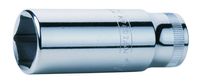 Bahco 1/2" lange dop 6-kant 16 mm | SB7805SM-16 - SB7805SM-16