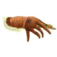 Wild Planet Octopus Knuffel - bruin - 25 cm - pluche - inktvis zeedieren knuffeldier