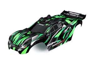 Traxxas - Body, Rustler 4X4 Ultimate, green (painted, decals applied) (TRX-6749-GRN)