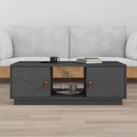 Salontafel 100x50x35 cm massief grenenhout grijs