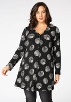 Yoek Cardigan DOT | Zwart | Maat M