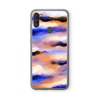 Donkere Wolken: Samsung Galaxy A11 Transparant Hoesje