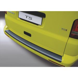 Bumper beschermer passend voor Volkswagen T5 Caravelle 2012- (voor gespoten bumpers) Zw GRRBP576