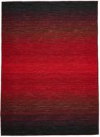 MOMO Rugs - Vloerkleed Panorama Kelim Black Red - 60x90 cm