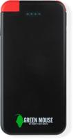 Greenmouse Mini powerbank, 5.000 mAh, zwart