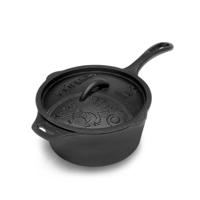 Gietijzeren steelpan KR2 met deksel 2 liter - Petromax