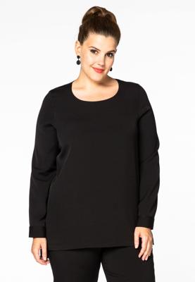 Yoek Blouse-shirt COSI | Zwart | Maat 46/48