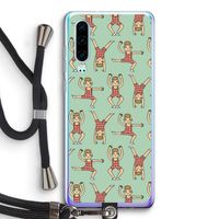 Gymboys: Huawei P30 Transparant Hoesje met koord