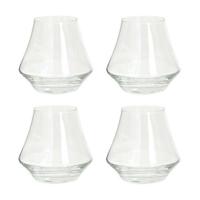 Secret de Gourmet Whisky glazen - 4x - transparant - 290 ml - waterglazen