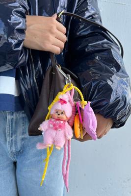 Shouia bag charm Kiki Heart 58 roze