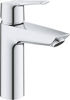 Grohe QuickFix Start medium wastafelkraan met koude start en push-open waste chroom - thumbnail