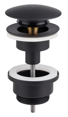 Cornat Drukknop Afloop Noir 1 1/4 - T3174211