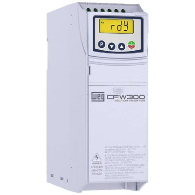 WEG Frequentieregelaar CFW300 B 08P2 T4 4 kW 3-fasig 380 V, 480 V
