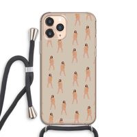 You're so golden: iPhone 11 Pro Transparant Hoesje met koord
