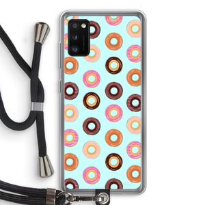 Donuts: Samsung Galaxy A41 Transparant Hoesje met koord