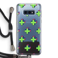 8-bit N°10: Samsung Galaxy S10e Transparant Hoesje met koord