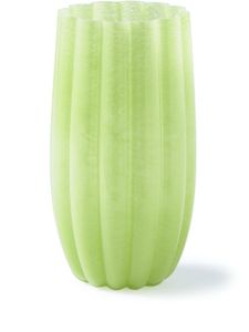 POLSPOTTEN grand vase Melon en verre (38cm) - Vert