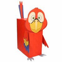 Papegaai Sinterklaas surprise zelf maken knutselpakket