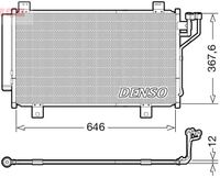 Condensor, airconditioning DCN44012