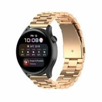 Garmin Vivoactive 4 / 4L - Stalen schakelband - Champagne goud