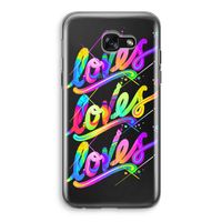 Loves: Samsung Galaxy A5 (2017) Transparant Hoesje Loves: Samsung Galaxy A5 (2017) Transparant Hoesje