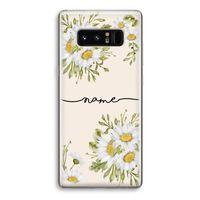Daisies: Samsung Galaxy Note 8 Transparant Hoesje