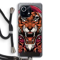 Tiger and Rattlesnakes: Xiaomi Mi 11 Transparant Hoesje met koord