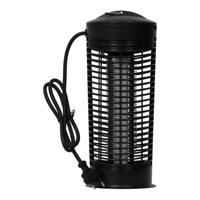 Luance elektrische insectenlamp - zwart - D10 x H30 cm - met snoer - neonlamp