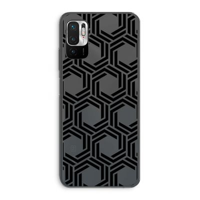 Geometrisch patroon: Xiaomi Redmi Note 10 5G Transparant Hoesje