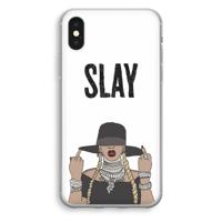 Slay All Day: iPhone XS Transparant Hoesje - thumbnail