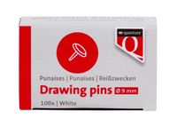 Punaises Quantore zilver 100 stuks - thumbnail