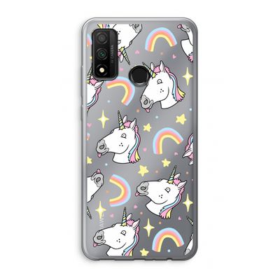 Rainbow Unicorn: Huawei P Smart (2020) Transparant Hoesje