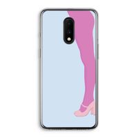 Pink panty: OnePlus 7 Transparant Hoesje
