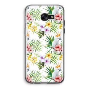 Gele kuif: Samsung Galaxy A5 (2017) Transparant Hoesje