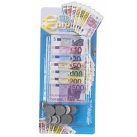 Euro speelgeld set - 90 delig - kunststof-papier - 5 x 8 cm - thumbnail
