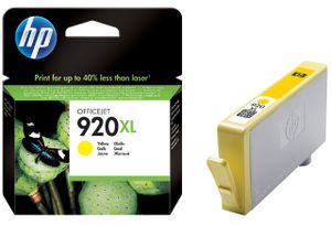 Inktcartridge HP CD974AE 920XL geel HC